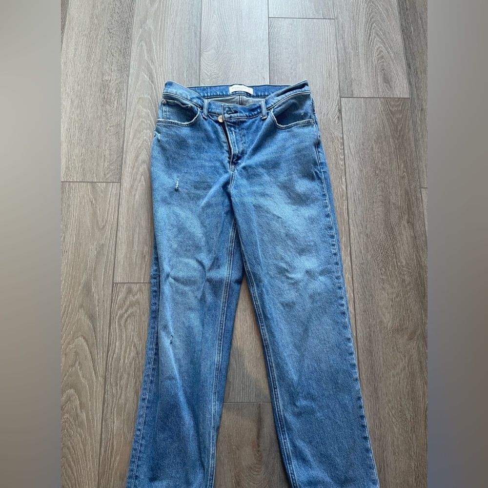 Abercrombie & Fitch The 90’s Straight Ultra High Rise
